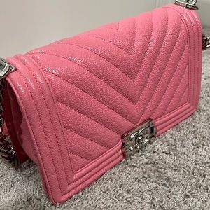 Chanel Pink Boy Flapbag 20P